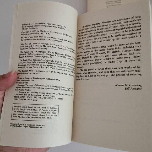 1990s Mystery Quartet Box Set of 4 Mystery Paperbacks Vintage Novellas British - Picture 5 of 7